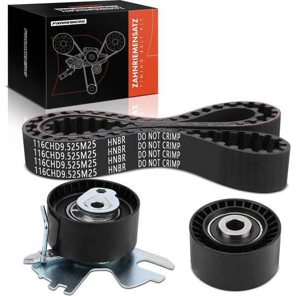 Frankberg 1X Set Cinghia Di Distribuzione Cinghia Di Distribuzione Per CitroëN C4 C5 C8 Jumpy Fiat Scudo Ford Focus-image