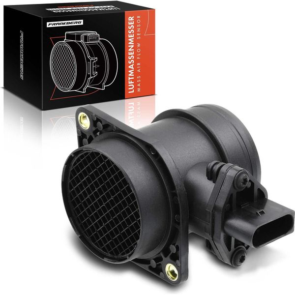 Frankberg 1X Sensore Di Flusso D'aria Di Massa Per Vw Golf Iv Iv Lupo New Beetle Audi A3 Seat Leon Toledo Ii Skoda Octavia I-image