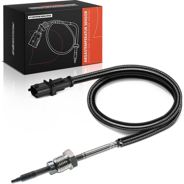Frankberg 1X Sensore Temperatura Gas Di Scarico Per Alfa Romeo 159 Brera Spider 2.0L-image