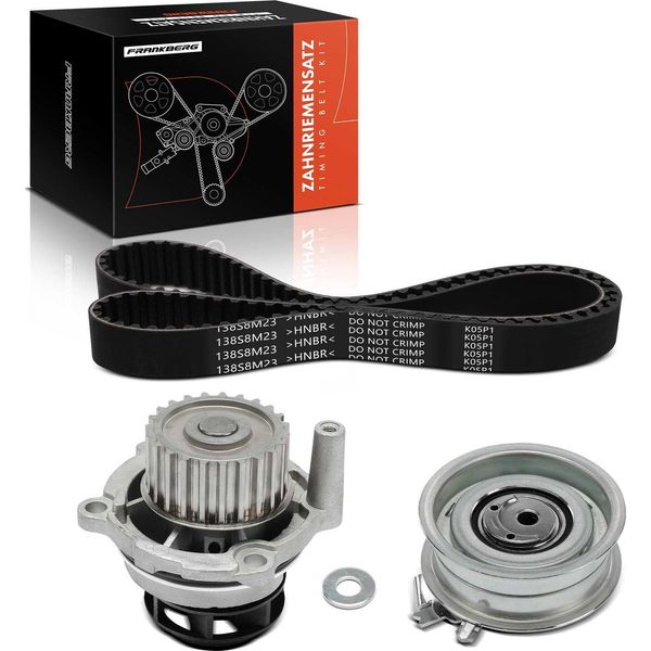 Frankberg 1X Cinghia Di Distribuzione Set Cinghia Di Distribuzione Pompa Dell'acqua Per Vw Golf Jetta Passat Polo Touran Audi-image