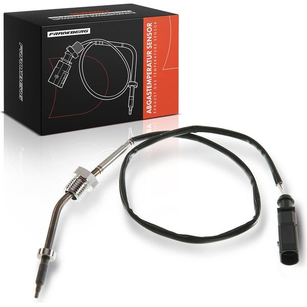 Frankberg 1X Sensore Di Temperatura Dei Gas Di Scarico Per Vw Crafter 30-35 Bus 30-50 Van/Platform 2.0L-image