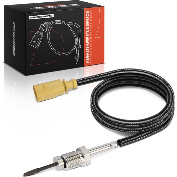 Frankberg 1X Sensore Temperatura Gas Di Scarico Per Audi A1 Sportback Seat Toledo Iv Skoda Rapid 1.6L-image
