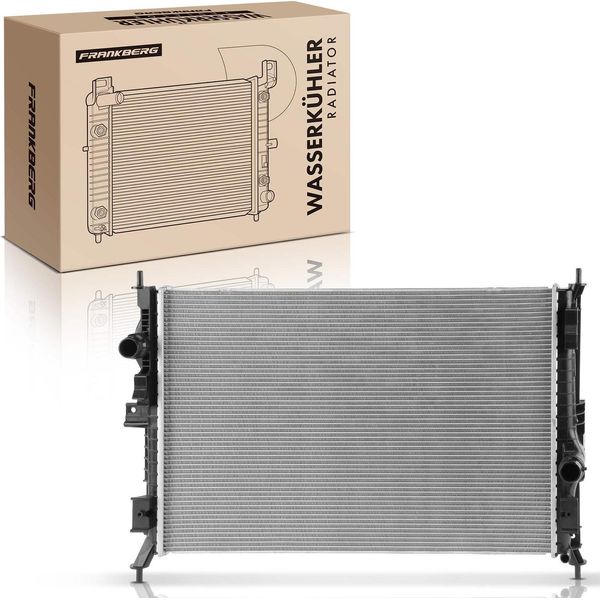 Frankberg 1X Radiatore Acqua Radiatore Motore Per CitroëN C4 Opel Peugeot Ds-image