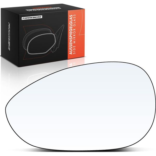 Frankberg 1X Vetro Specchio Esterno Sinistro Per Fiat Grande Punto Evo Linea-image
