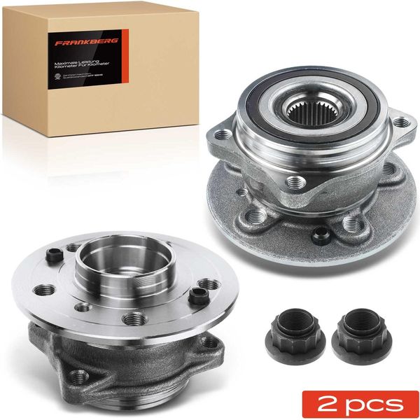 Frankberg 2X Set Di Cuscinetti Ruota Mozzo Anteriore Per Mercedes-Benz Gle W166 Gle Coupe C292 Gl-Class X166 W166-image
