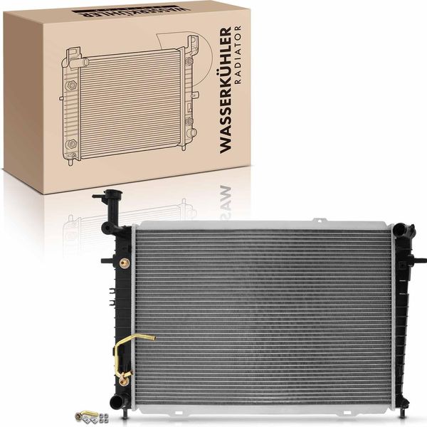Frankberg 1X Radiatore Acqua Radiatore Motore Per Hyundai Tucson Kia Sportage 2.0L 2.7L Anno Dal 2004-image