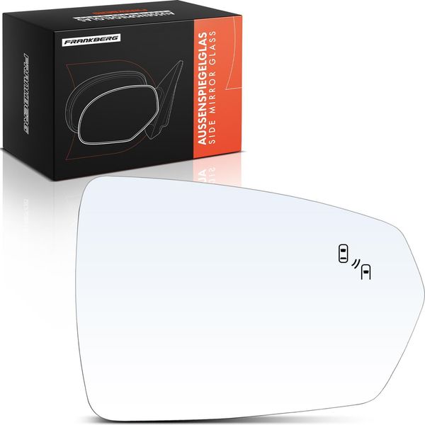 Frankberg 1X Vetro Specchio Esterno Destro Per Vw Polo AE1 AW1 BZ1 Audi A1 City Carver Gbh-image