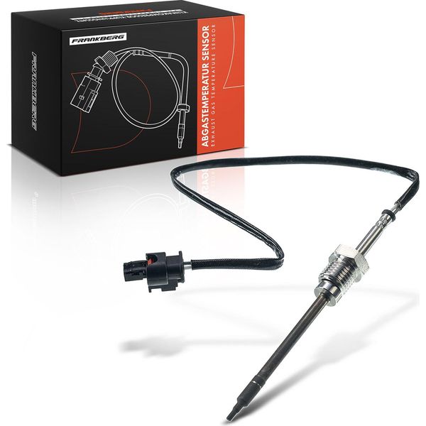 Frankberg 1X Sensore Temperatura Gas Di Scarico Per Mercedes Benz W211 S211 W221 Smart 0.8L-4.0L-image