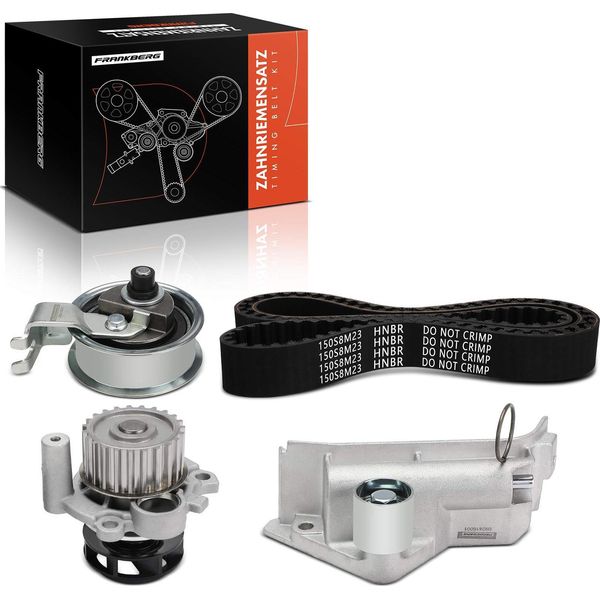 Frankberg 1X Cinghia Di Distribuzione Set Cinghia Di Distribuzione Pompa Dell'acqua Per Vw Golf 4 Audi A3 8L Tt 8N Skoda Seat-image