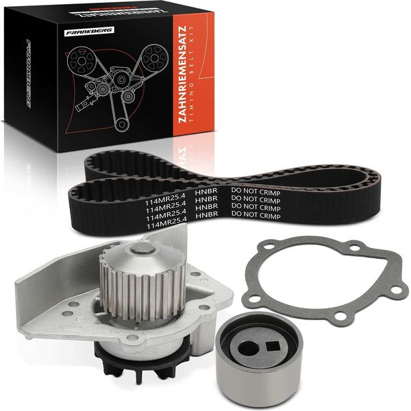 Frankberg 1X Cinghia Di Distribuzione Set Cinghia Di Distribuzione Pompa Dell'acqua Per Peugeot Boxer Fiat Ducato CitroëN-image