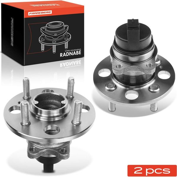 Frankberg 2X Mozzo Ruota Set Di Cuscinetti Asse Posteriore Entrambi I Lati Per Hyundai Accent Iii Notchback Getz I10 I20 Kia Picanto-image
