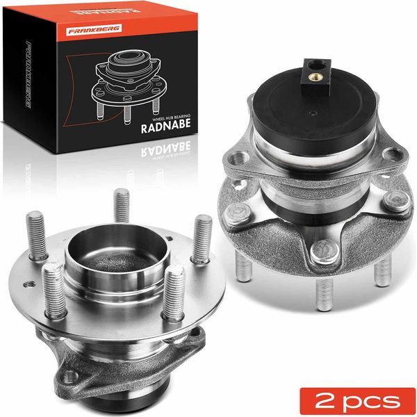 Frankberg 2X Mozzo Ruota Set Di Cuscinetti Asse Posteriore Entrambi I Lati Per Mazda 6 Hatchback Estate Notchback 2007-2013-image