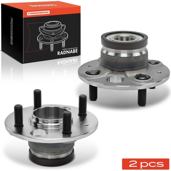Frankberg 2X Mozzo Ruota Set Cuscinetto Asse Posteriore Entrambi I Lati Per Honda City Notchback Jazz Ii 1.2L 1.3L 1.5L 2002-2008-image