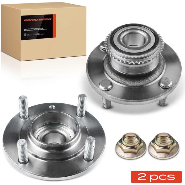 Frankberg 2X Mozzo Ruota Set Cuscinetto Posteriore Per Mitsubishi Lancer Cargo Furgone / Station Wagon Vii Station Wagon-image