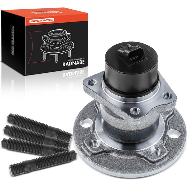 Frankberg 1X Mozzo Ruota Set Di Cuscinetti Asse Posteriore Entrambi I Lati Per Opel Astra F Cabriolet Caravan Cc Furgone / Station Wagon-image