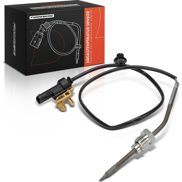Frankberg 1X Sensore Di Temperatura Dei Gas Di Scarico Per Opel Corsa E Vauxhall Corsa Mk Iv (E)-image