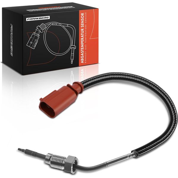 Frankberg 1X Sensore Di Temperatura Dei Gas Di Scarico Per Vw Touareg Porsche Cayenne 92A-image