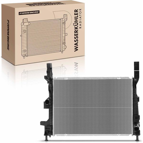 Frankberg 1X Radiatore Acqua Raffreddatore Motore Per Ford Focus Iii Tourneo Transit C-Max Ii-image
