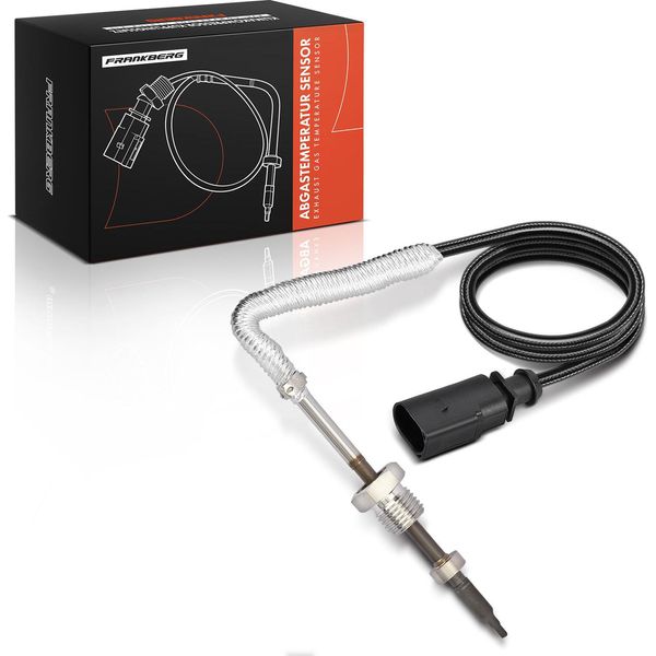 Frankberg 1X Sensore Temperatura Gas Di Scarico Per Audi A3 Q2 Q3 Seat Leon Skoda Cupra Formentor 2.0L-image