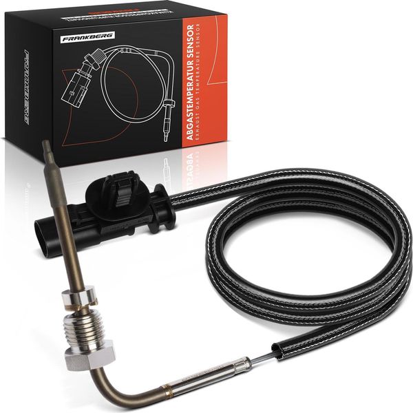 Frankberg 1X Sensore Temperatura Gas Di Scarico Per Fiat 500L 351 Doblo 263 Punto-image