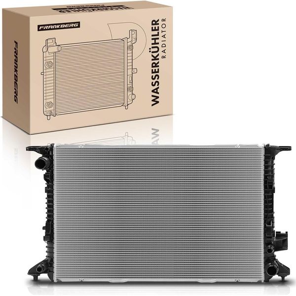 Frankberg 1X Radiatore Acqua Radiatore Motore Per Audi A8 4H2 4H8 4HC 4HL 2.0L 3.0L-image