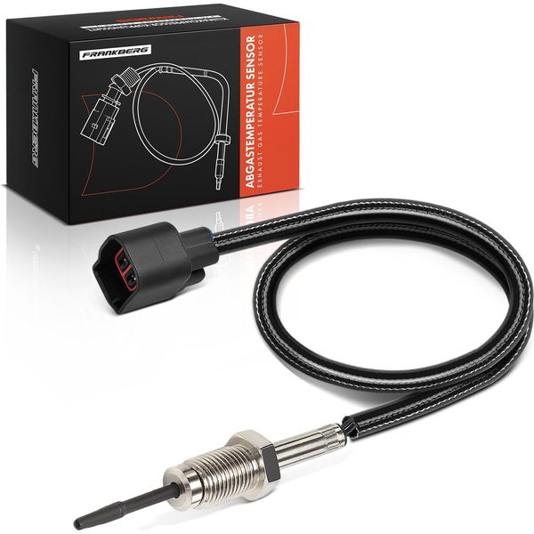Frankberg 1X Sensore Temperatura Gas Di Scarico Per Ford Ecosport 1.0L Anno Dal 2013-image