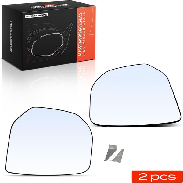 Frankberg 2X Specchio Vetro Esterno Specchio Anteriore Sinistro Destro Per Peugeot CitroëN Berlingo-image