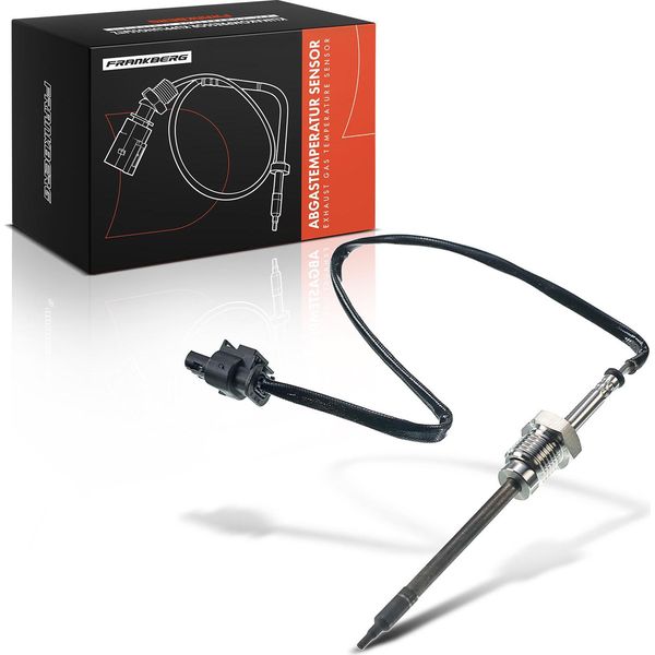 Frankberg 1X Sensore Temperatura Gas Di Scarico Per Mercedes Benz W204 S204 W211 S211 3.0L-image