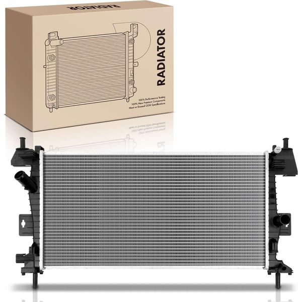 Frankberg 1X Radiatore Acqua Radiatore Motore Per Ford Grand C-Max Focus Iii C-Max Ii DXA/CB7 Dxa/Ceu-image