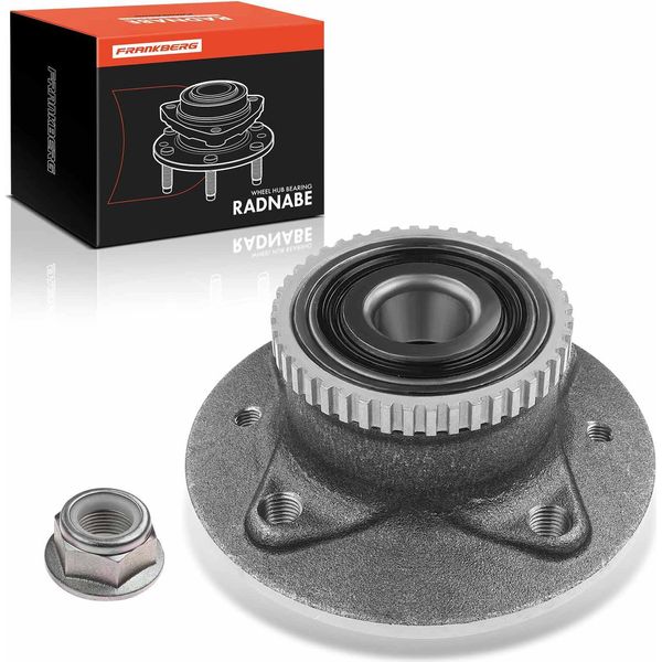 Frankberg 1X Mozzo Ruota Set Di Cuscinetti Asse Posteriore Entrambi I Lati Per Nissan Kubistar Furgone Renault Kangoo Express-image