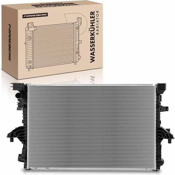 Frankberg 1X Radiatore Acqua Raffreddatore Motore Per Vw Transporter Caravelle T6 Multivan Vi 2.0L-image