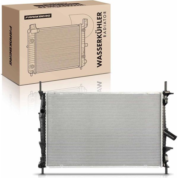 Frankberg 1X Radiatore Acqua Raffreddatore Motore Per Ford Transit V363 2.0L 2.2L-image