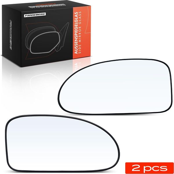 Frankberg 2X Vetro Specchio Esterno Anteriore Sinistro Destro Per Ford Focus Daw Dbw Dfw-image