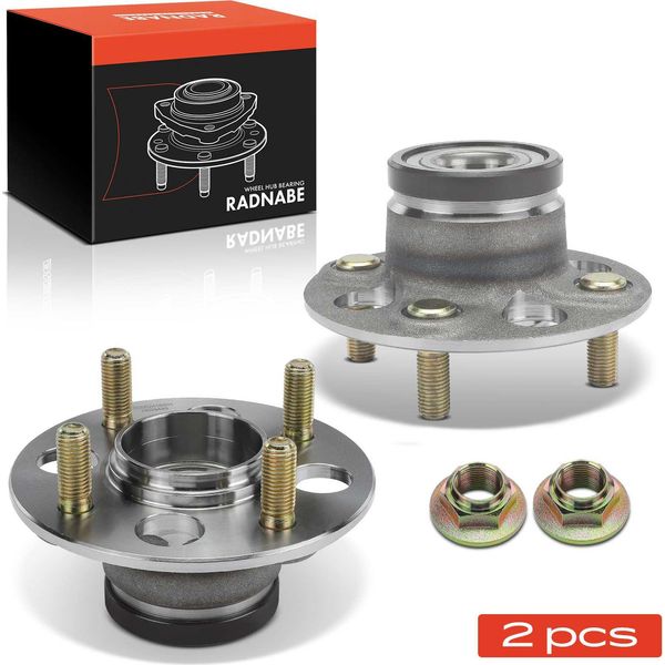 Frankberg 2X Mozzo Ruota Set Cuscinetto Asse Posteriore Entrambi I Lati Per Honda Jazz Ii Gd GE2 GE3 1.2L 1.3L 1.5L 2002-2008-image