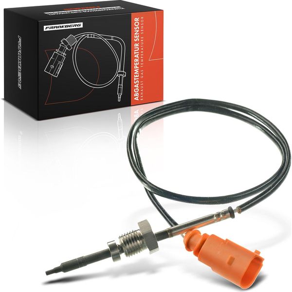 Frankberg 1X Sensore Di Temperatura Dei Gas Di Scarico Per Piattaforma/Telaio Vw Transporter/Caravelle Vi Bus-image