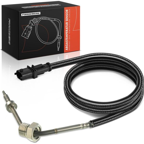 Frankberg 1X Sensore Di Temperatura Dei Gas Di Scarico Per Fiat 500 312 Panda 169 Ford Ka-image