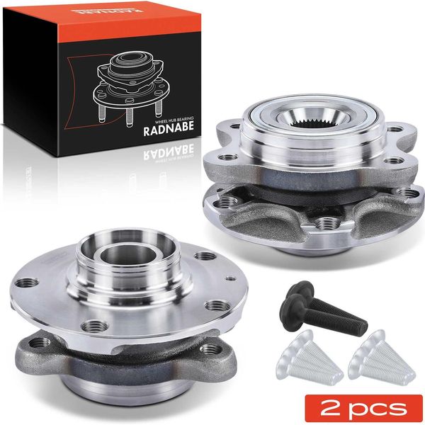 Frankberg 2X Mozzo Ruota Set Di Cuscinetti Asse Anteriore Entrambi I Lati Per Vw Passat Variant Audi A4 Avant Cabriolet A6 A8 Seat-image