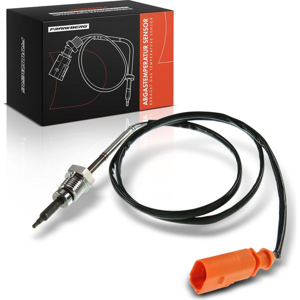 Frankberg 1X Sensore Temperatura Gas Di Scarico Per Audi A4 B8 A5 8T3 8F7 8TA A6 C7 Q5 8R 2.0L-image