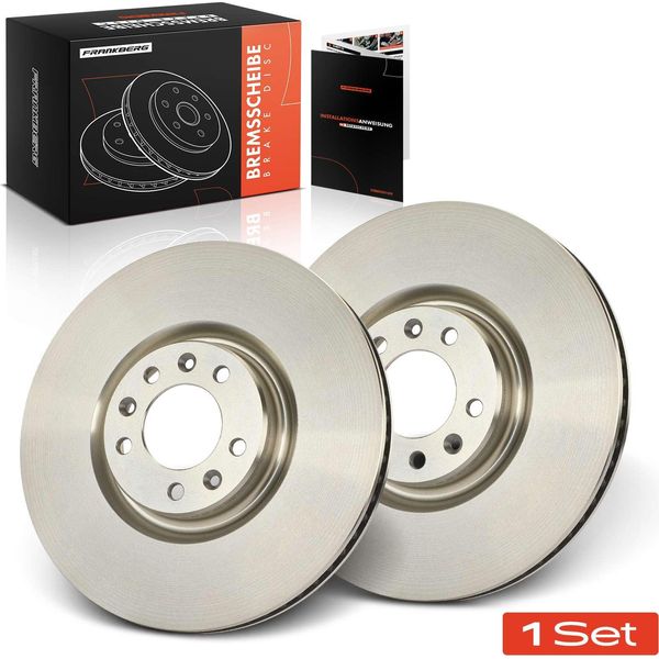 Frankberg 2X Dischi Freno Asse Anteriore Per CitroëN C5 Aircross X Peugeot 3008 Suv 308 Sw 408 508 Anno Dal 2013-image