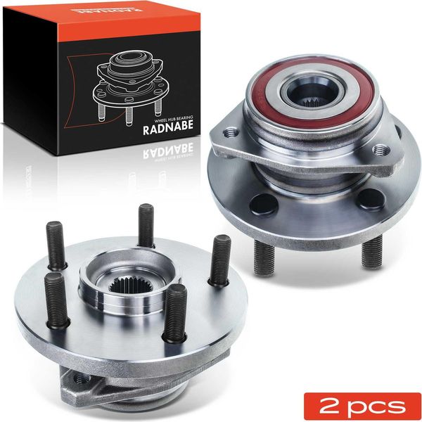 Frankberg 2X Mozzo Ruota Set Di Cuscinetti Asse Anteriore Entrambi I Lati Per Jeep Grand Cherokee Ii 2.7L 3.1L 4.0L 4.7L 1999-2005-image