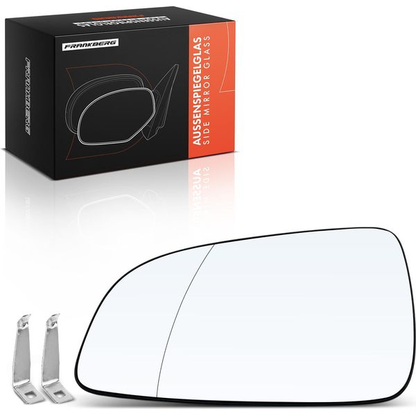 Frankberg 1X Vetro Specchio Esterno Sinistro Per Opel Astra H Caravan Gtc Furgone/Station Wagon Notchback A04-image