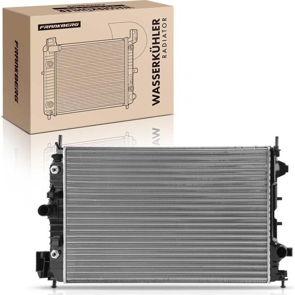 Frankberg 1X Radiatore Acqua Raffreddatore Motore Per Opel Vectra C Signum Saab 9-3 Fiat Croma Cadillac 1.9L-image