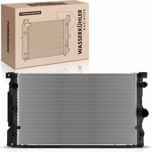 Frankberg 1X Radiatore Acqua Radiatore Motore Per Bmw Serie 5 F90 G30 Serie 5 Touring G31 518D 520D-image