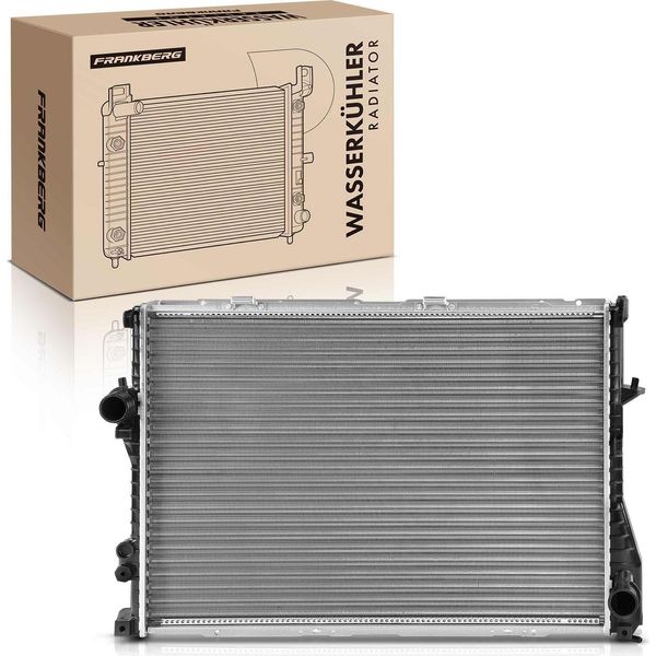 Frankberg 1X Radiatore Acqua Radiatore Motore Per Bmw Serie 5 Touring E39 Serie 7 E38 525Td 725Tds-image
