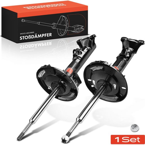Frankberg 2X Ammortizzatore Asse Anteriore Per Mercedes-Benz Classe C Clc Clk 2000-2011-image