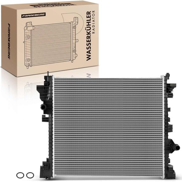 Frankberg 1X Radiatore Acqua Radiatore Motore Per Alfa Romeo Giulia 952 Stelvio 949-image