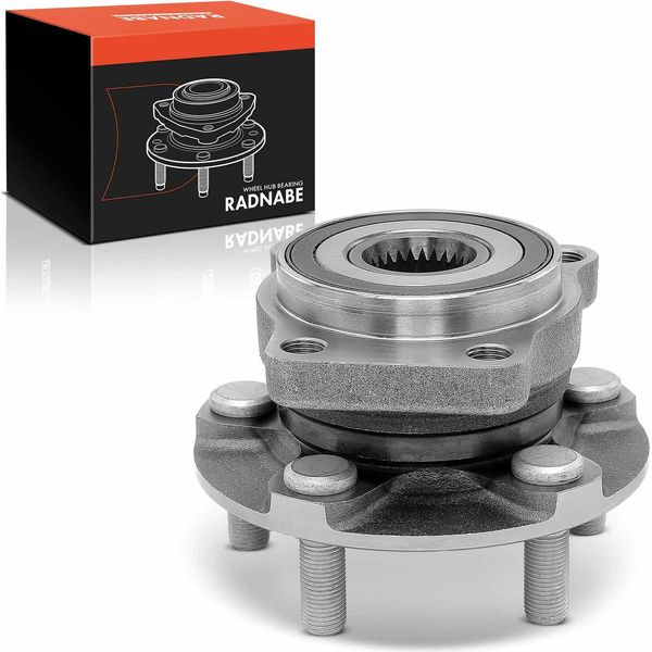 Frankberg 1X Mozzo Ruota Set Di Cuscinetti Asse Anteriore Entrambi I Lati Per Subaru Forester Impreza Hatchback Legacy Iv-image