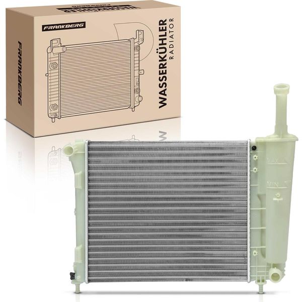 Frankberg 1X Radiatore Acqua Radiatore Motore Per Fiat 500 Panda Ford Ka Anno Dal 2007-image