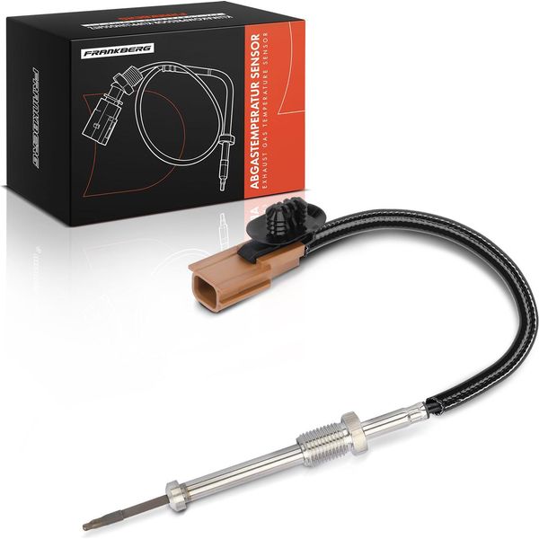 Frankberg 1X Sensore Di Temperatura Dei Gas Di Scarico Per Nissan Primastar Opel Movano B Renault-image