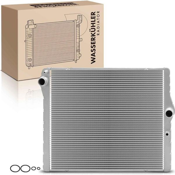 Frankberg 1X Radiatore Acqua Radiatore Motore Per Bmw 4 Coupe F32 F82 Serie 3 F30 F80 2 Coupe F22 F87-image